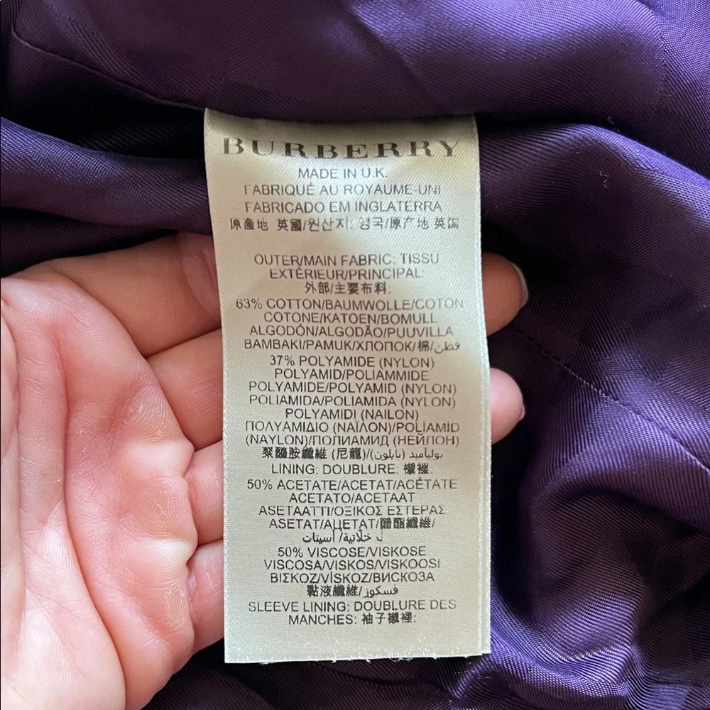 BURBERRY | Double-Breasted Trench Coat - Picture 11 of 13